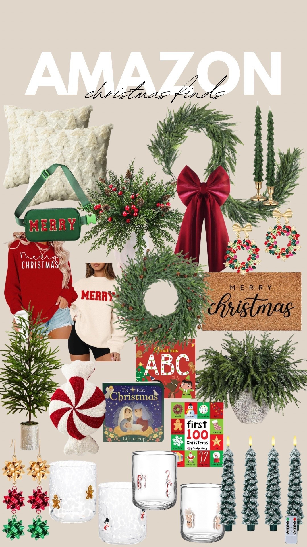 Christmas finds on Amazon 

#LTKSeasonal #LTKHome #LTKHoliday
