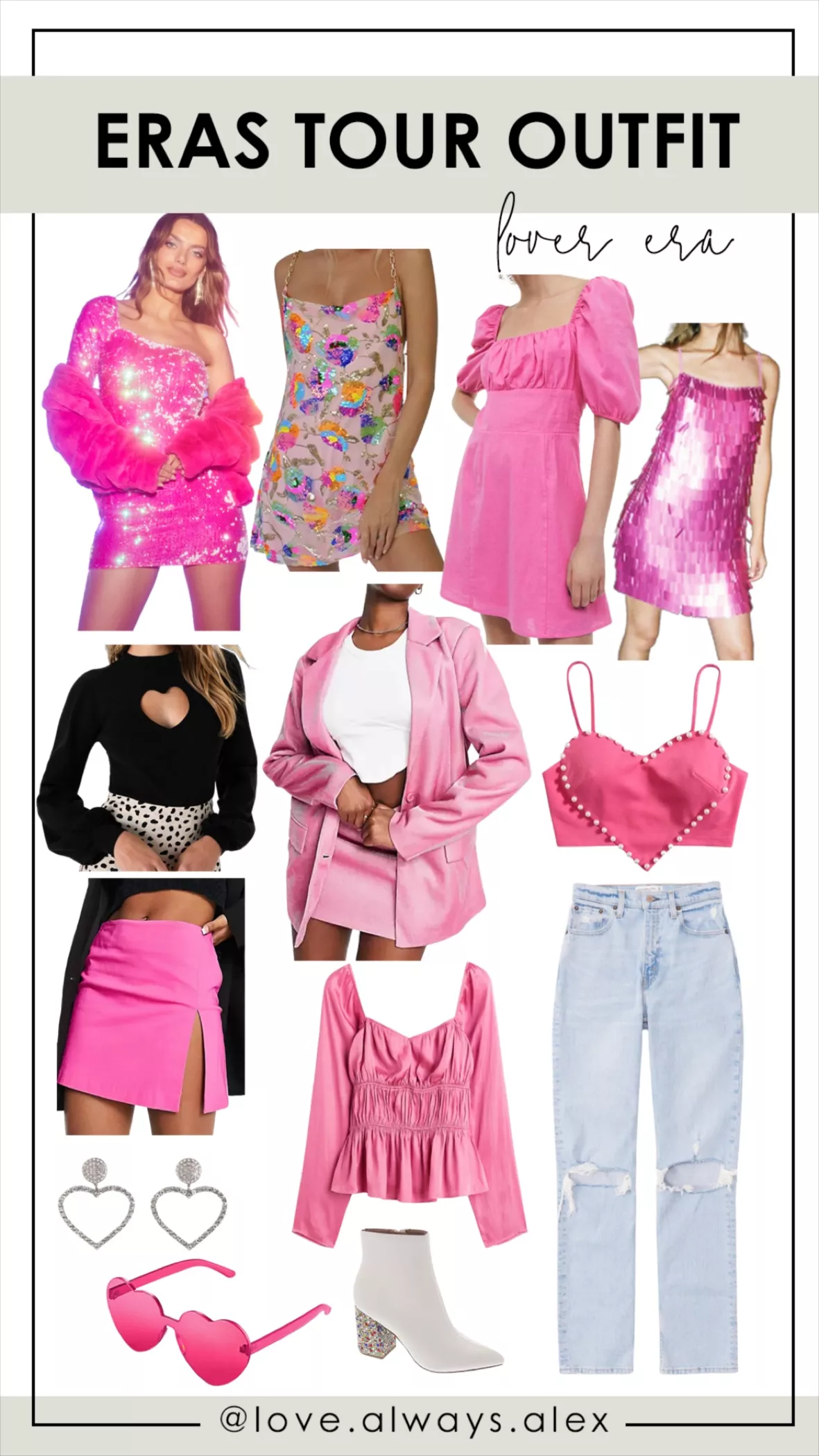 Taylor Swift Lover Era Outfits Affordable By Amanda, 50% OFF