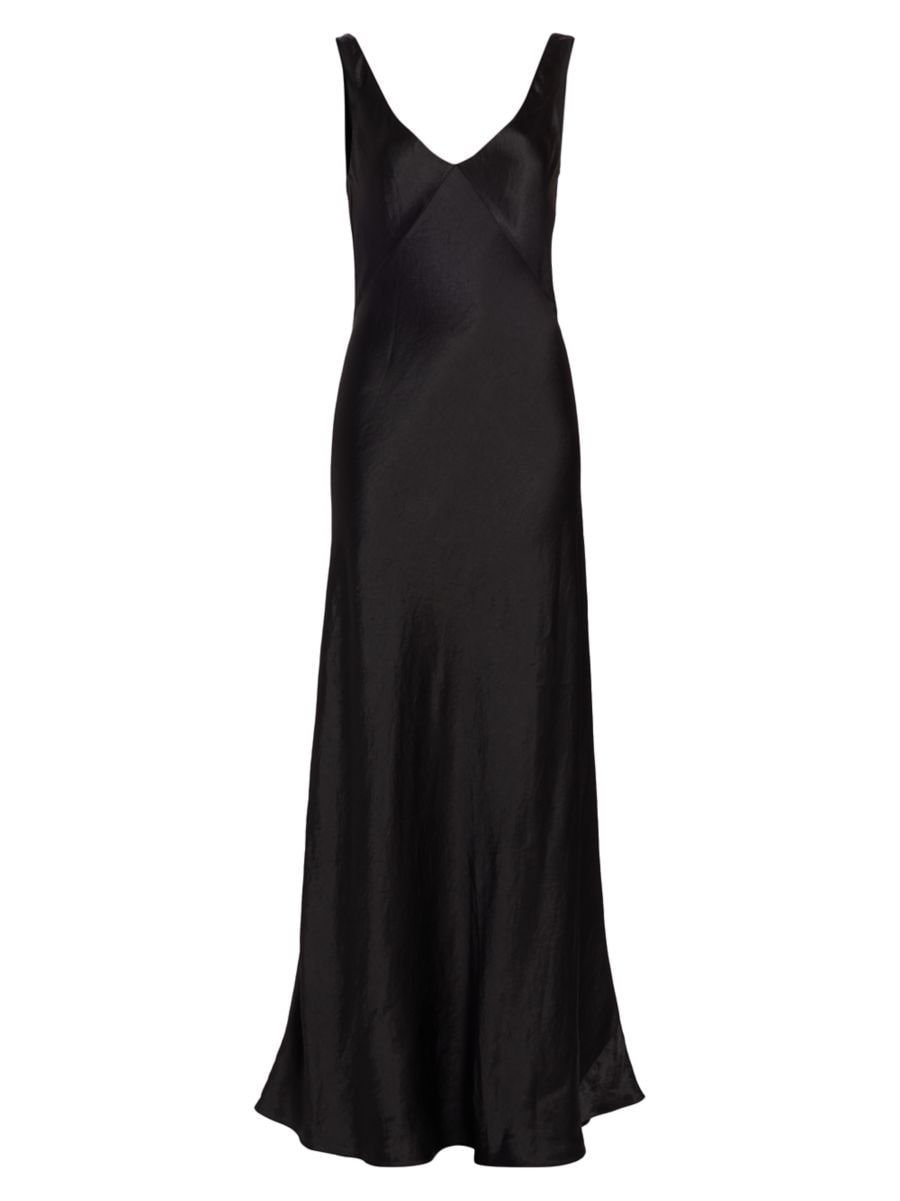 V-Neck Maxi Slip Dress | Saks Fifth Avenue