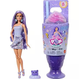 Barbie Pop Reveal Treat Series Doll & Accessories Set, Donut Dreams Fashion Doll & Pet | Target