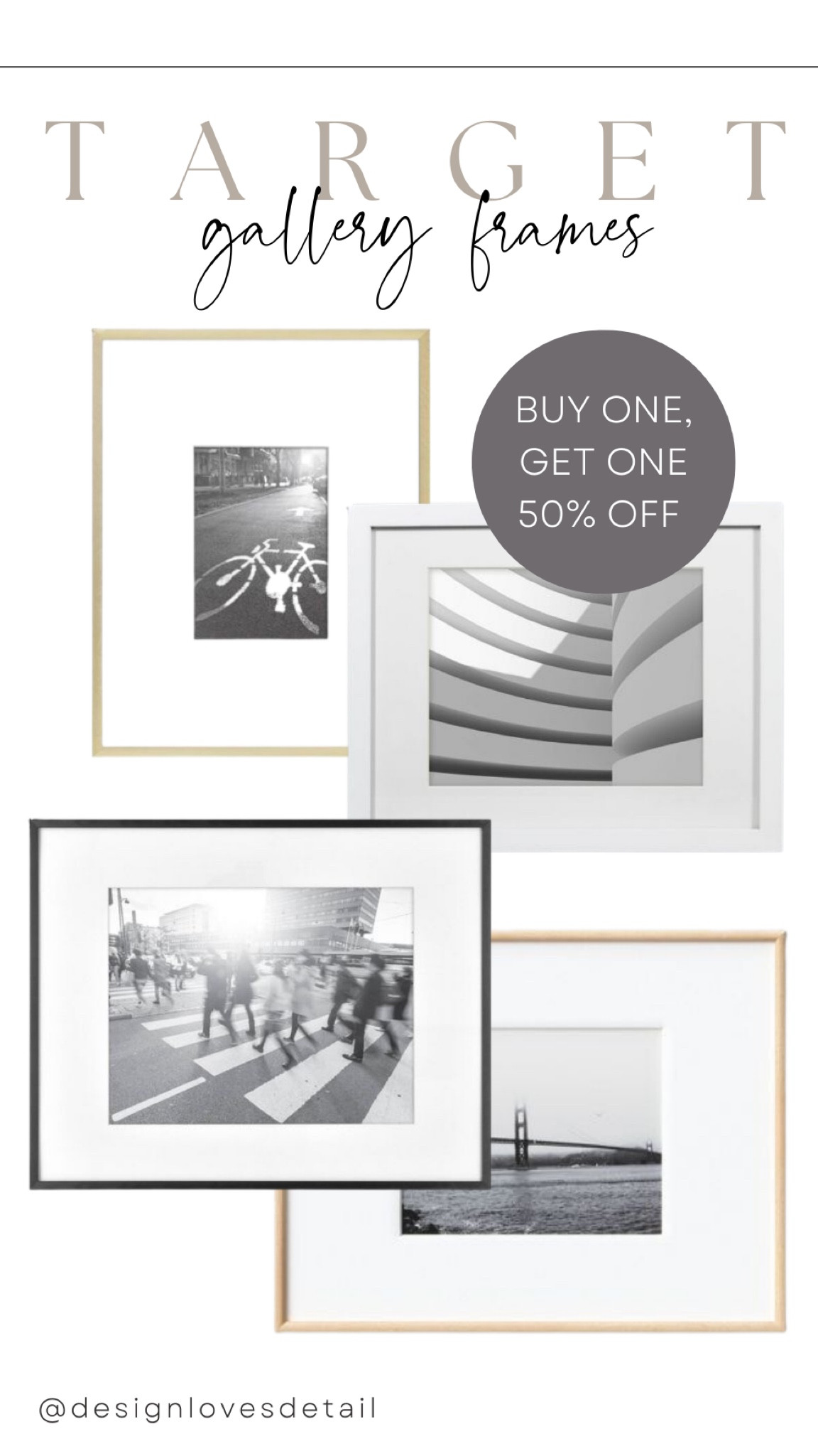 Lots of savings at Target right now! Buy one get one half off on gallery frames!! 

#frame #deals #target #homedecor 

#LTKsalealert #LTKFind #LTKhome