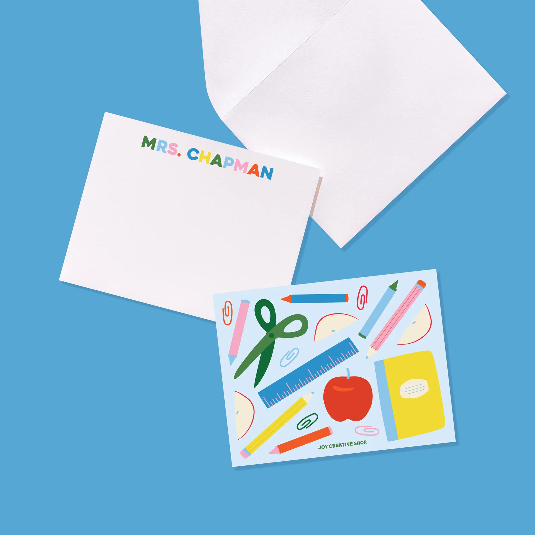 School Supplies Personalized Stationery | Joy Creative Shop