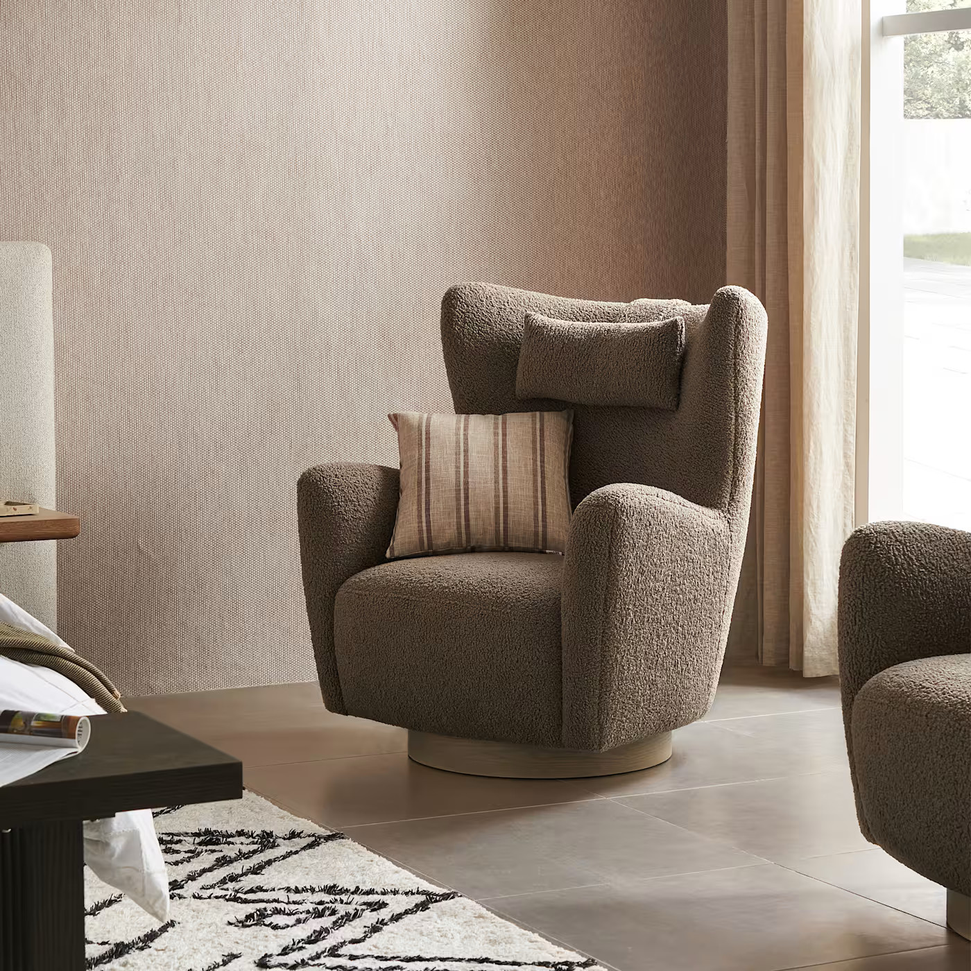Colette Swivel Armchair | Castlery | Castlery US