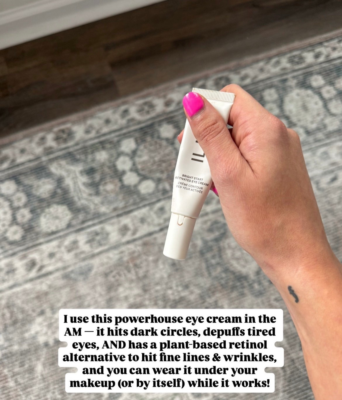 This eye cream is perfect to wear under your make up to tackle fine lines + wrinkles 

#LTKgrwm #LTKmomlife #LTKselfcare