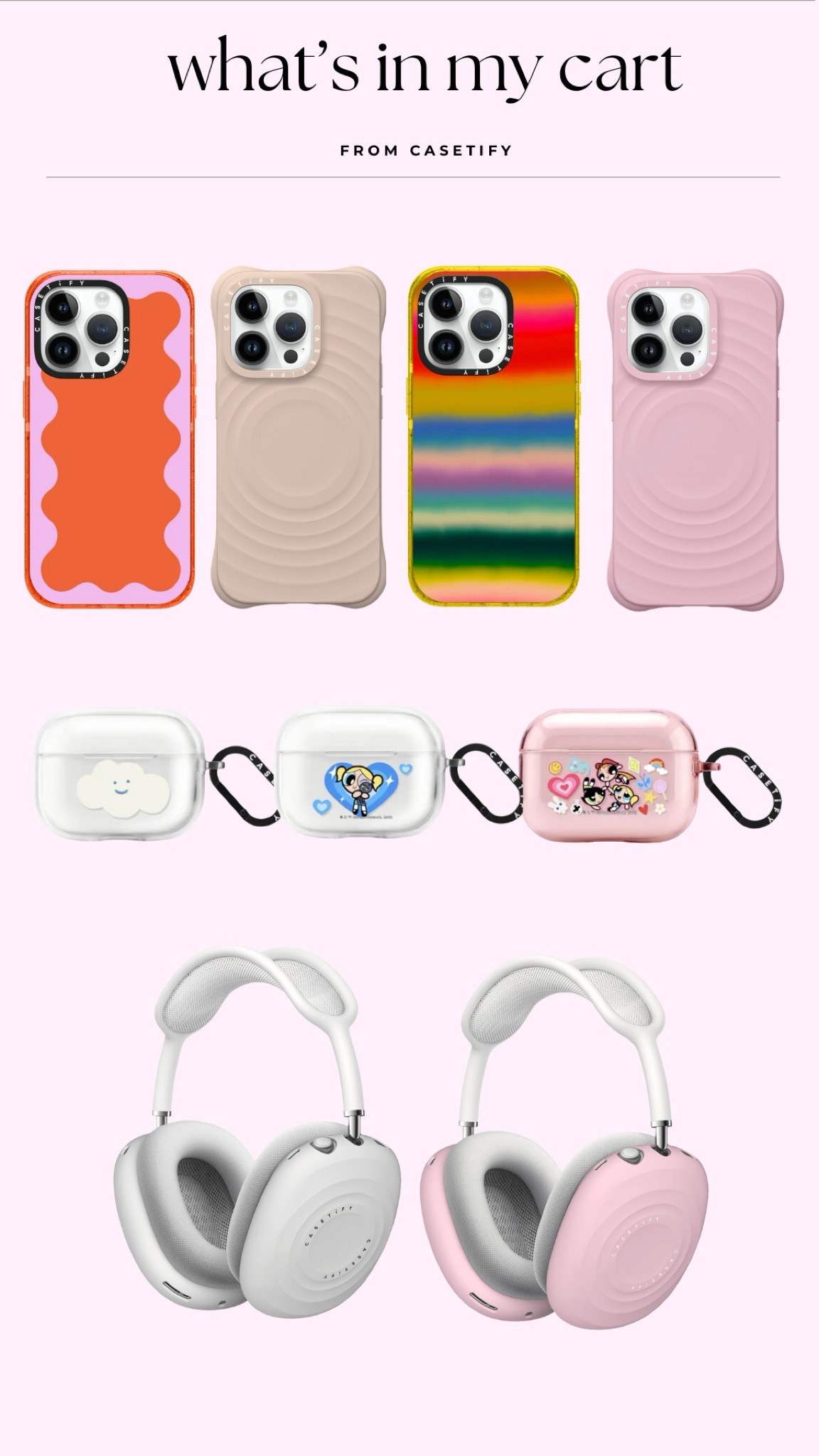 What’s in my cart from casetify!

#LTKHome #LTKStyleTip #LTKFindsUnder100