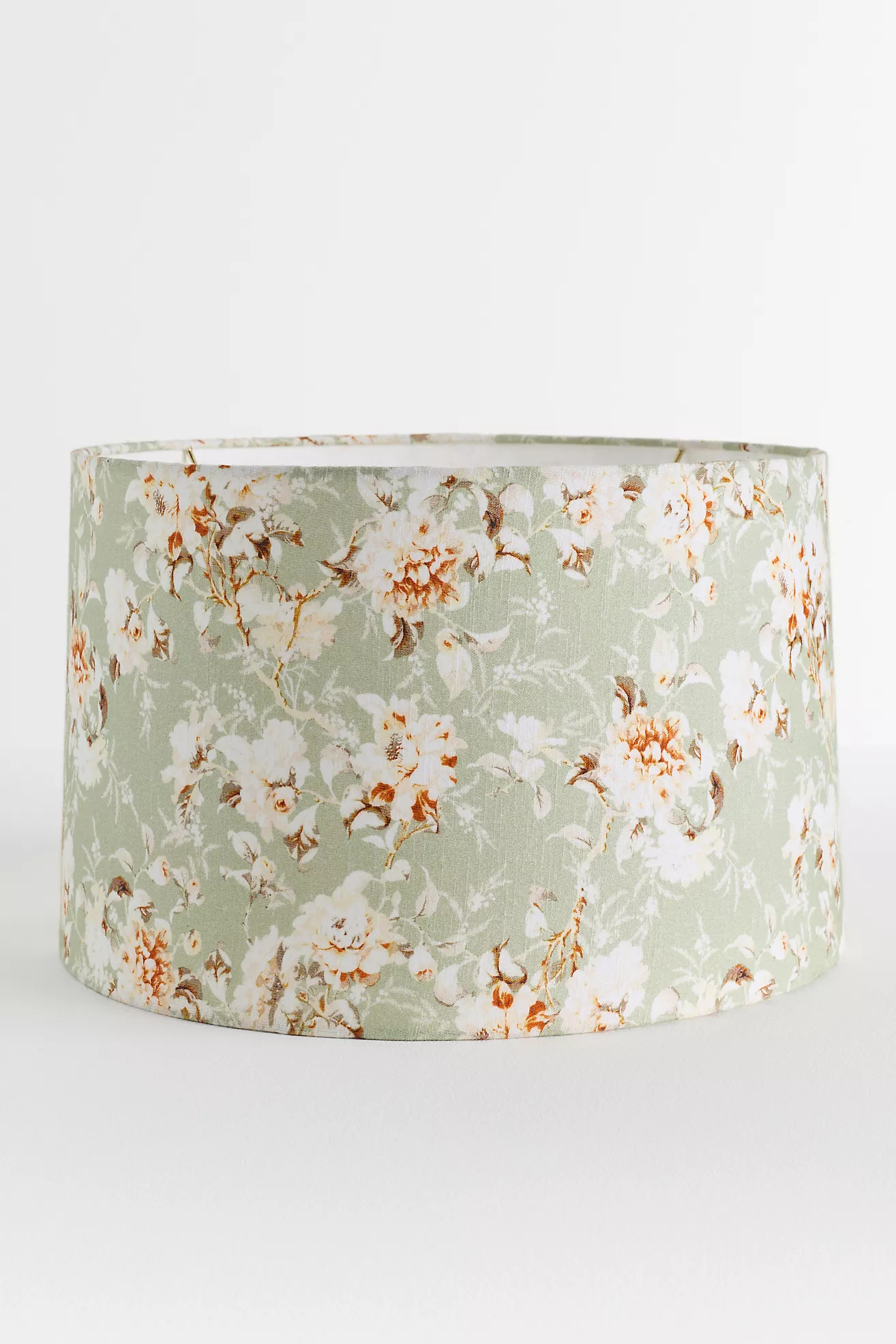 Printed Fabric Drum Lamp Shade | Anthropologie (US)