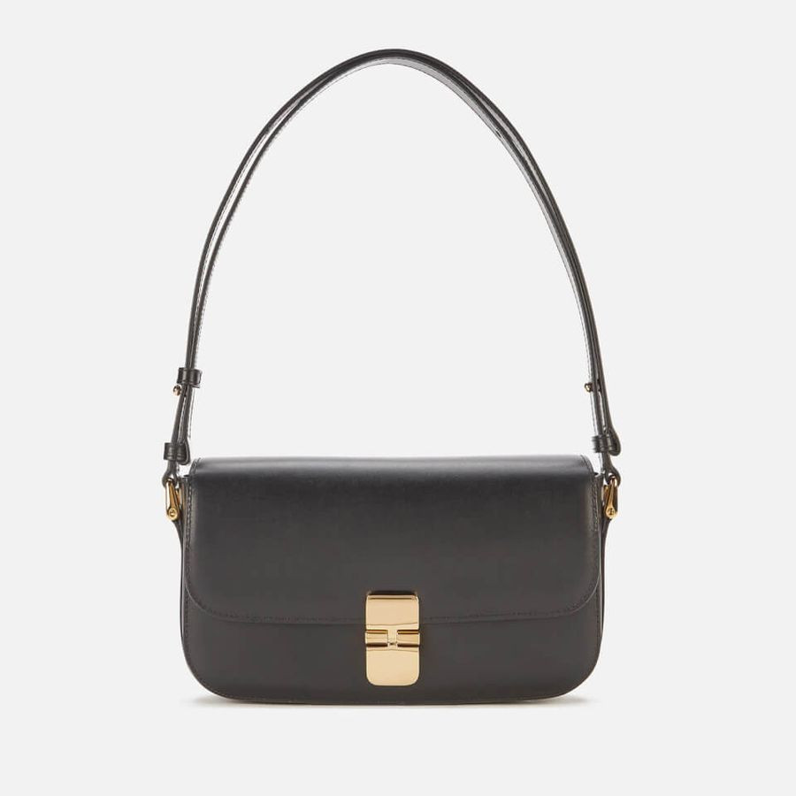 A.P.C Women's Grace Baguette Bag - Black | Coggles (Global)