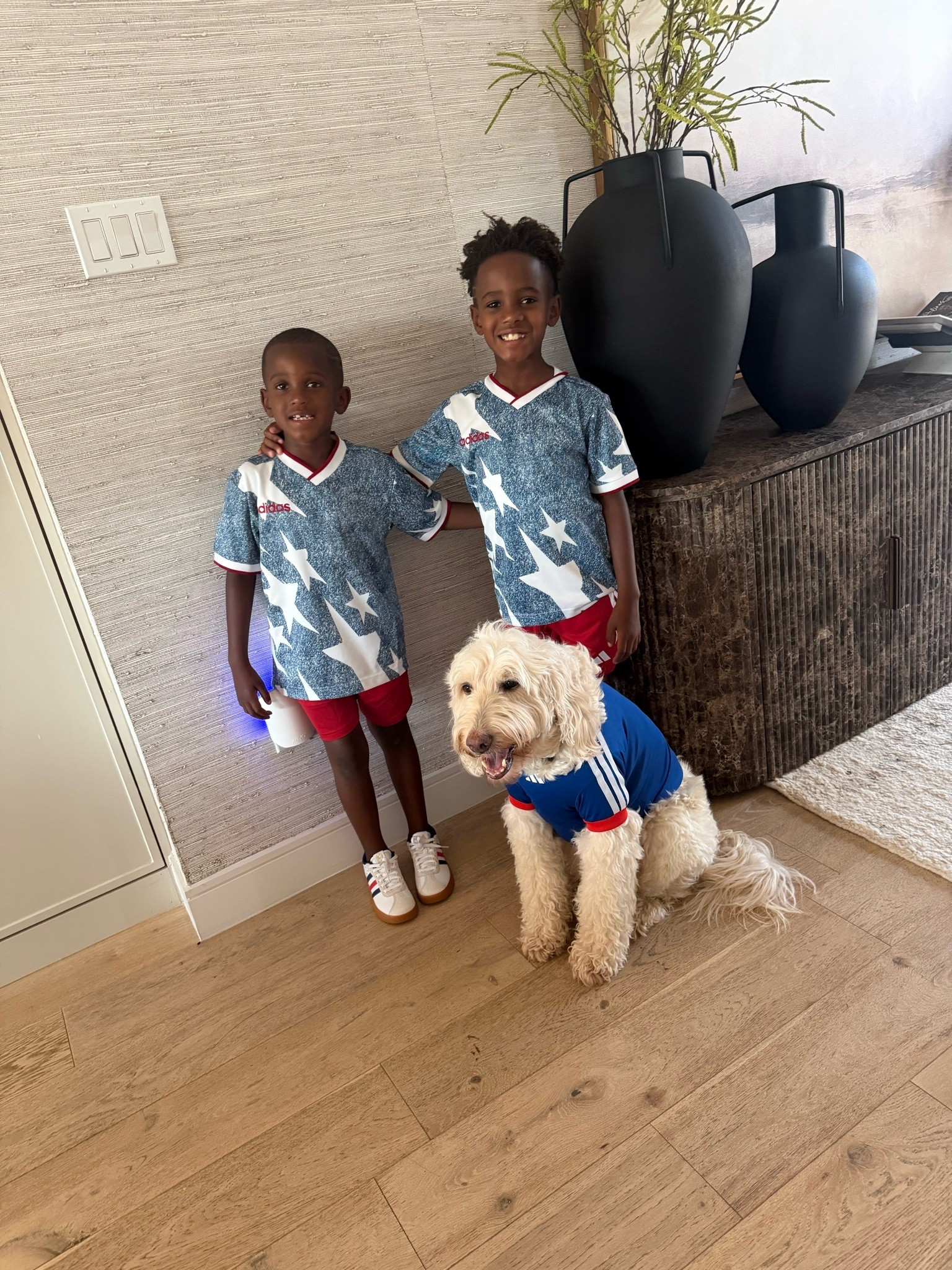 The boys are ready to watch the World Cup! It’s not too late to grab your gear @‌adidas #createdwithadidas #adidaspartner

#LTKKids