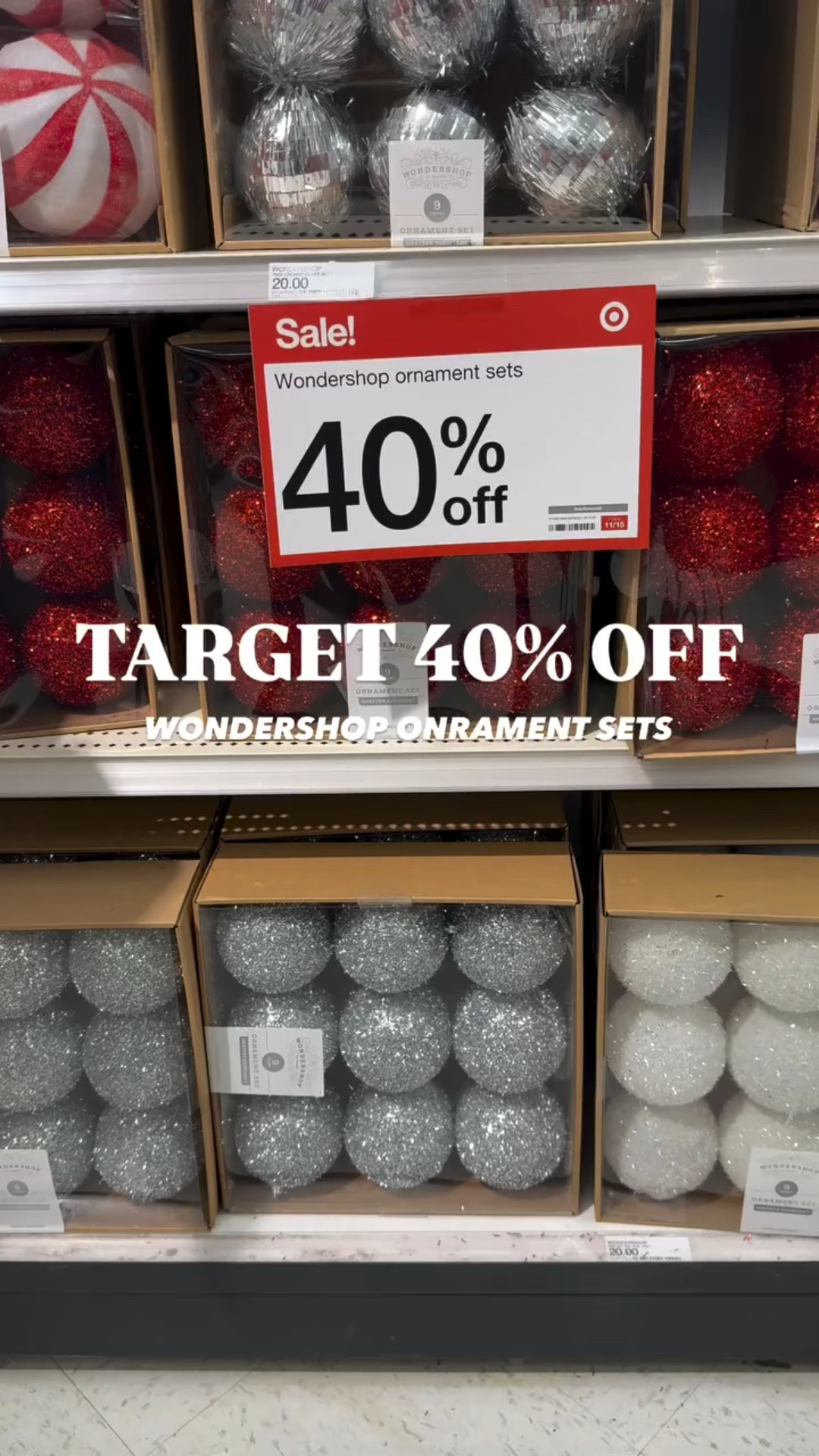 I am so excited that the viral tinsel ornaments are back and currently 40% off 🎄 

#target #targetstyle #targethaul #salealert #neverpayfullprice #dealsandsteals #christmas2025 #ornament #budget #budgetfriendly

#LTKHoliday #LTKSeasonal #LTKHome