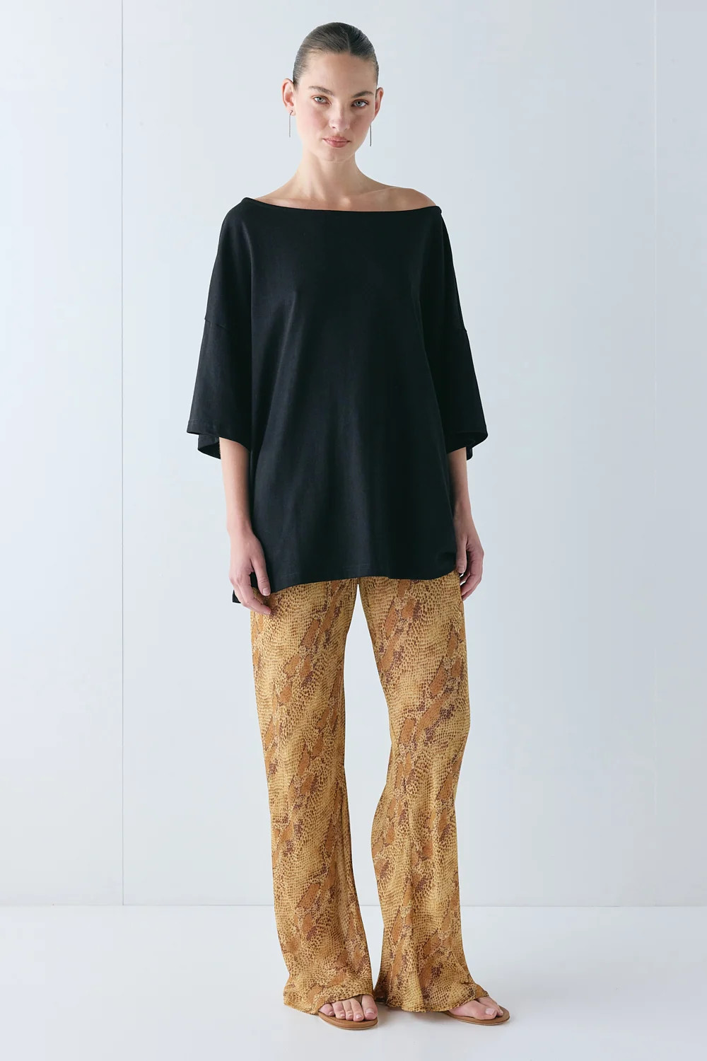 Remi Sheer Pants Snake | VRG Grl