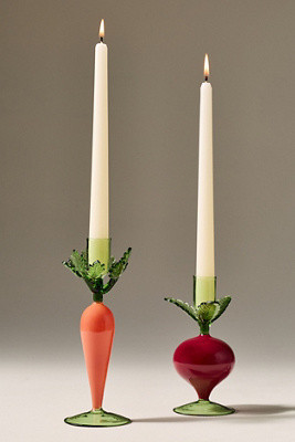 Veggie Glass Candle Holder | Anthropologie (US)