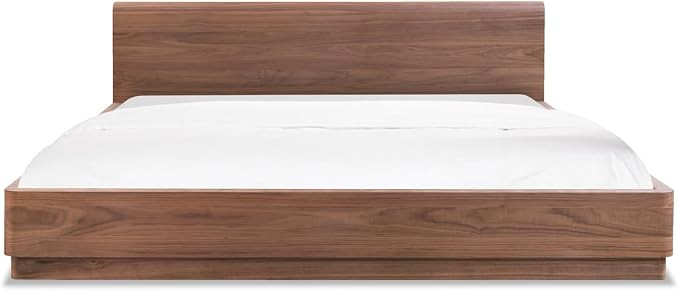 Moe's Home Collection Round Off Queen Bed Walnut | Amazon (US)