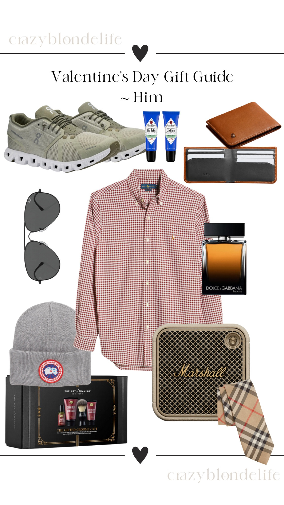 Valentine’s Day gift guide for him, Ray-Ban, On Cloud, Ralph Lauren! 🤎👟🕶️

#LTKMens #LTKSeasonal #LTKGiftGuide