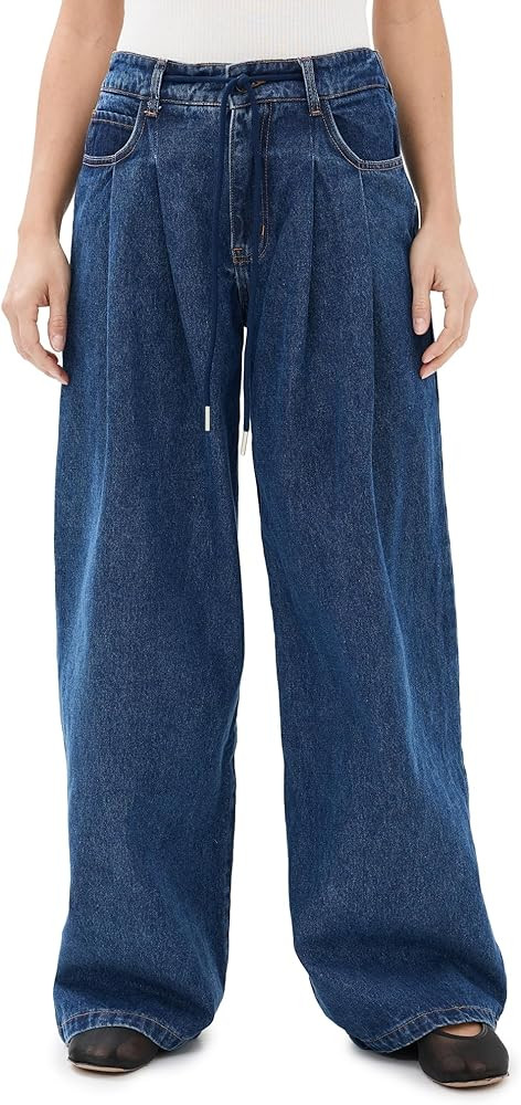 Women's Slouched Tie Up Jeans | Amazon (US)