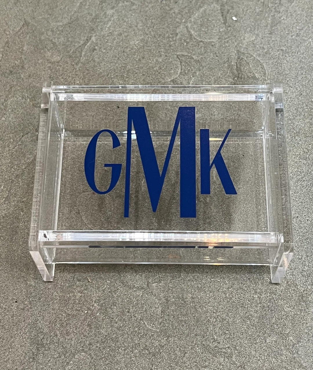 Personalized Acrylic Hinged Container | Etsy (US)