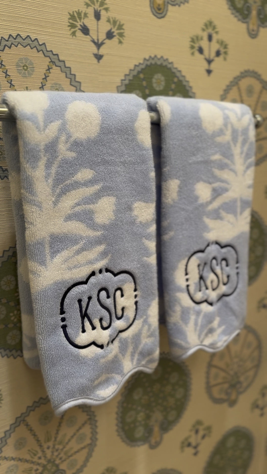 I’m so excited for this collaboration! I fell in love with Molly Mahon when I worked for Schumacher! They collaborated with Weezie and my heart has exploded! These are the perfect hand towels to give my powder bath a little refresh! They also come in bath towels and a cute orange colorway 🧡

#LTKHome