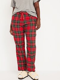 Mid-Rise Flannel Pajama Pants for Women | Old Navy (US)