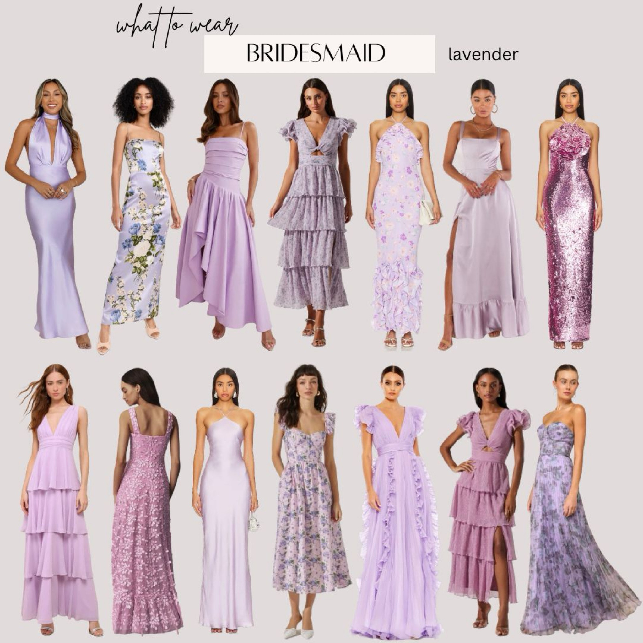 purple / lavender bridesmaid dress- purple wedding guest dress 

wedding season, purple dress, purple gown, revolve dress, reformation dress, maxi dress, bridesmaid dress, formal event, gala party, summer partyy

#LTKWedding #LTKTravel #LTKParties