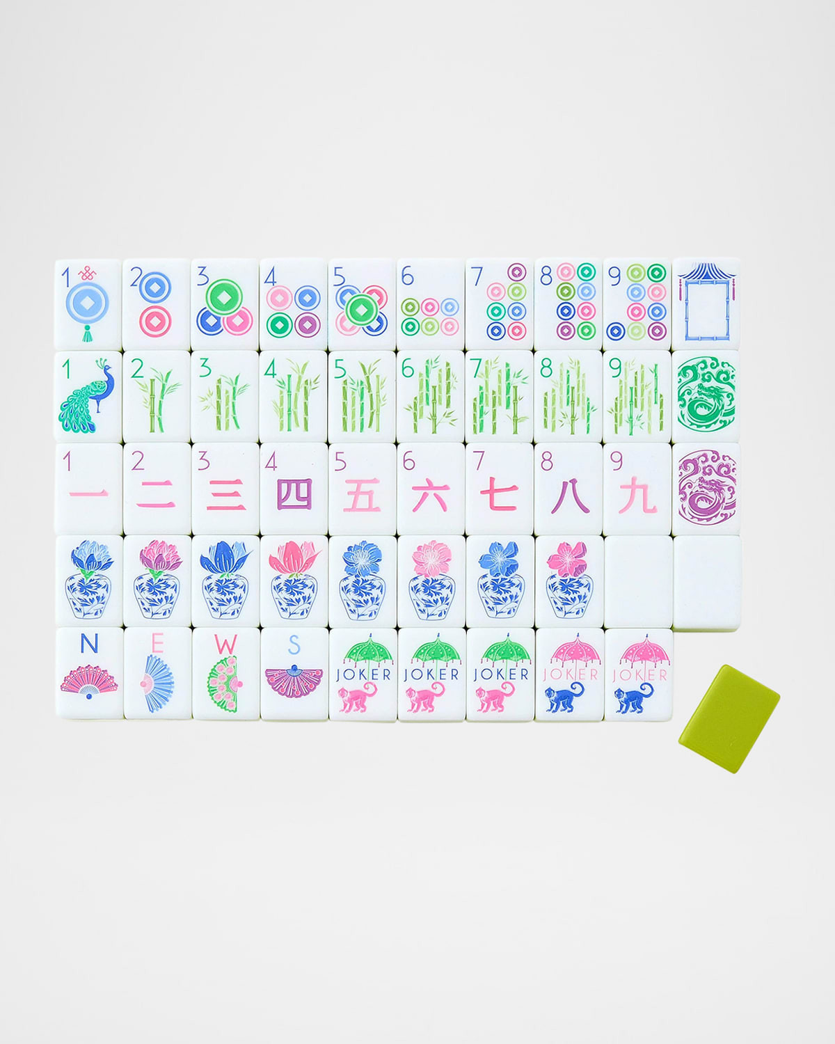 Limoncello Mahjong Tiles Set | Horchow