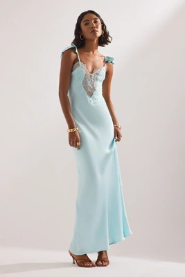 Bardot Ivy Lace Detail Maxi Dress | Anthropologie (UK)