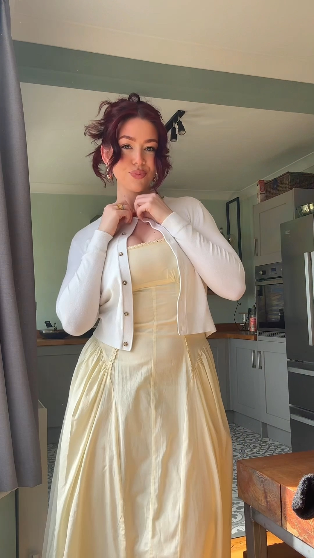 baby shower outfit spring vibes 💖🌼