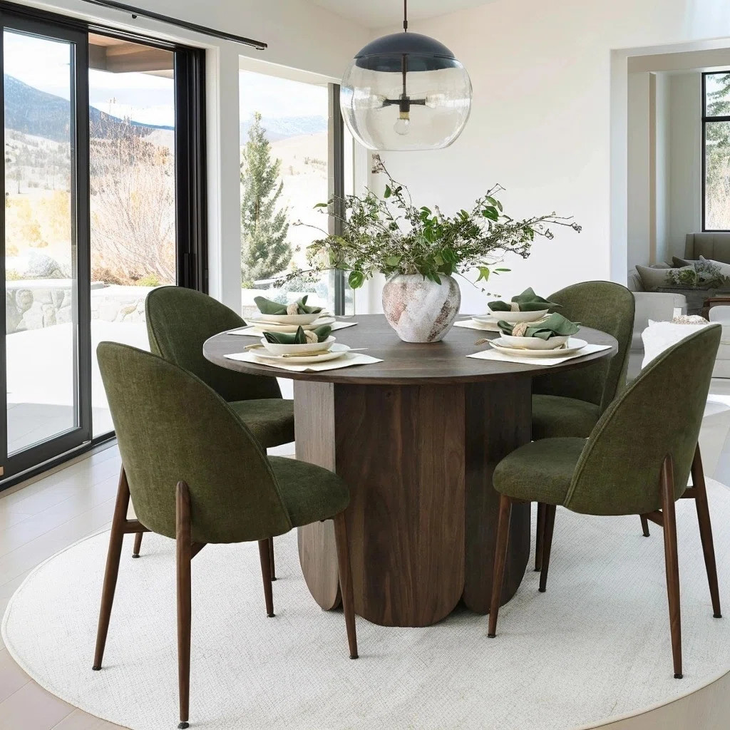 Upholstered Back Dining Chair (Set Of 4) | Wayfair North America