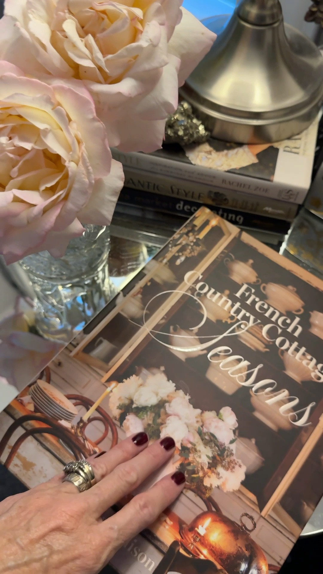 New coffee table just in…

French county Cottage SEASONS

A beautiful book full of flowers flower arrangement, tablescapes, interiors and exteriors 
pretty yards and patios
For the 
Seasons …

So beautiful, if you love French country design and beautiful flowers
You’ll love this book!

A great gift idea as well.

Great for wedding flower inspo too

#LTKstorytime #LTKHome #LTKSeasonal