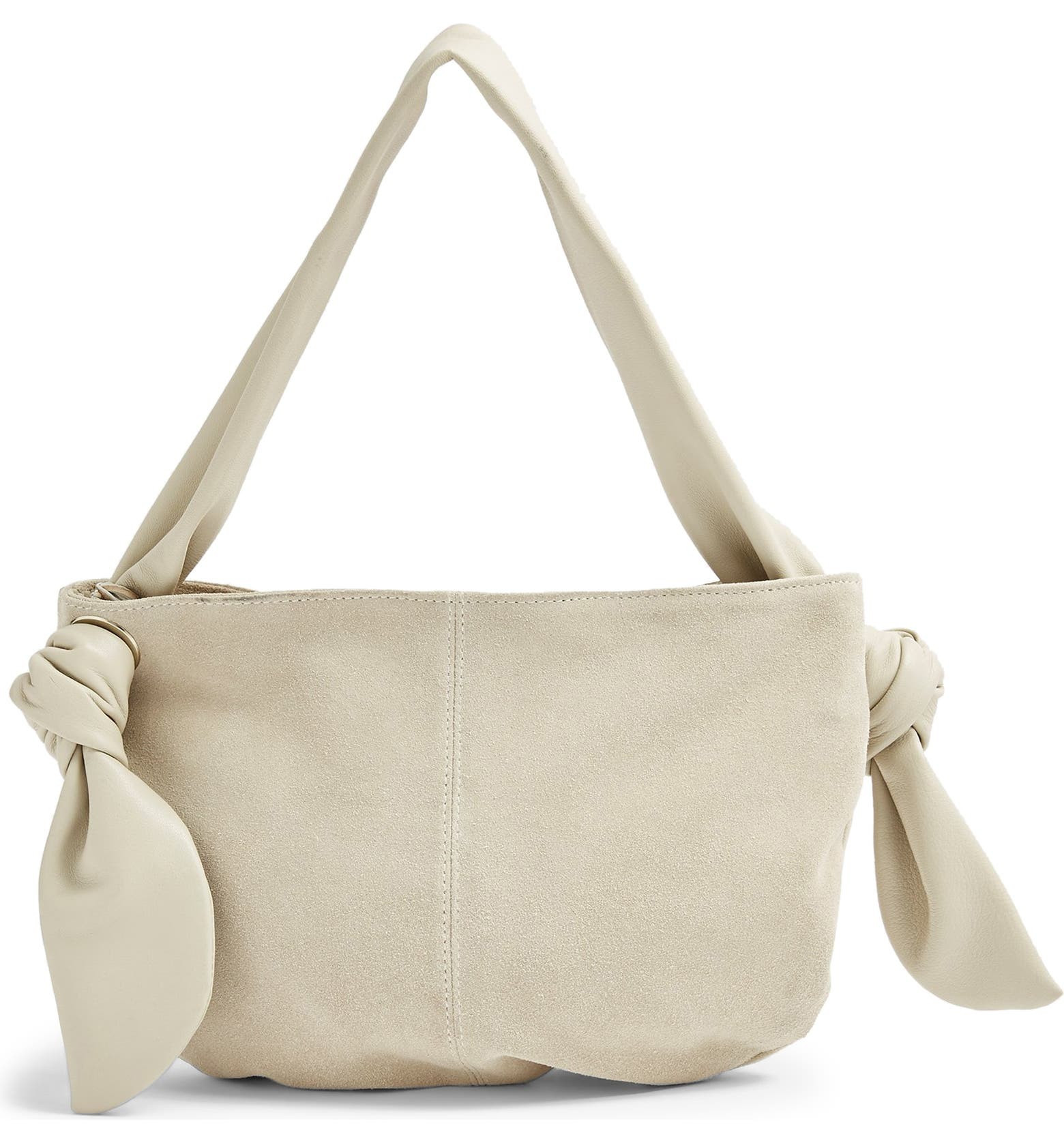 Topshop Knot Leather & Suede Shoulder Bag | Nordstrom | Nordstrom