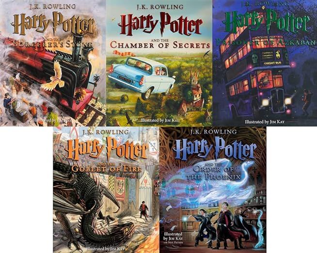 Harry Potter Illustrated Collection 1-5 | Amazon (US)