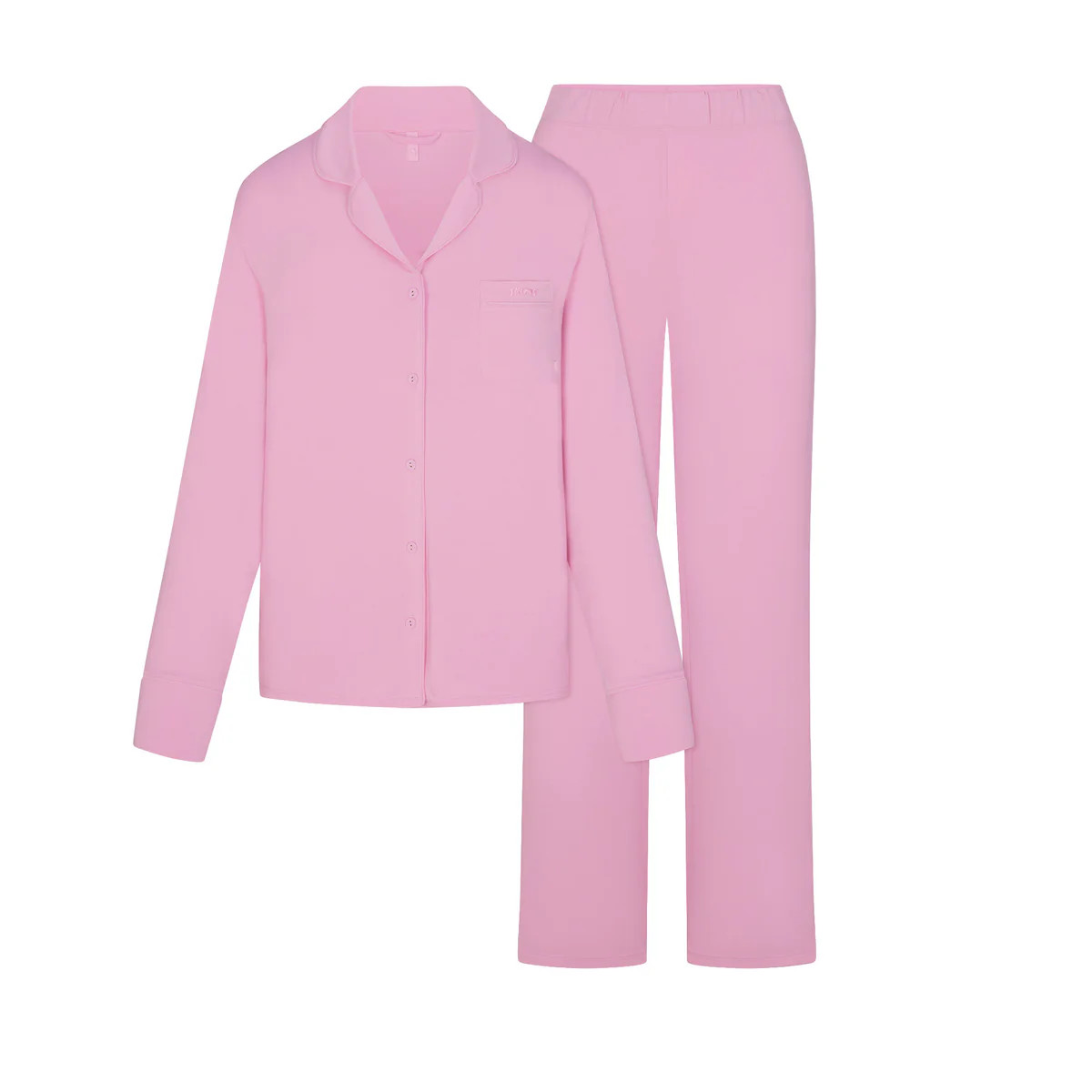 LONG SLEEVE BUTTON UP SET | SKIMS (US)