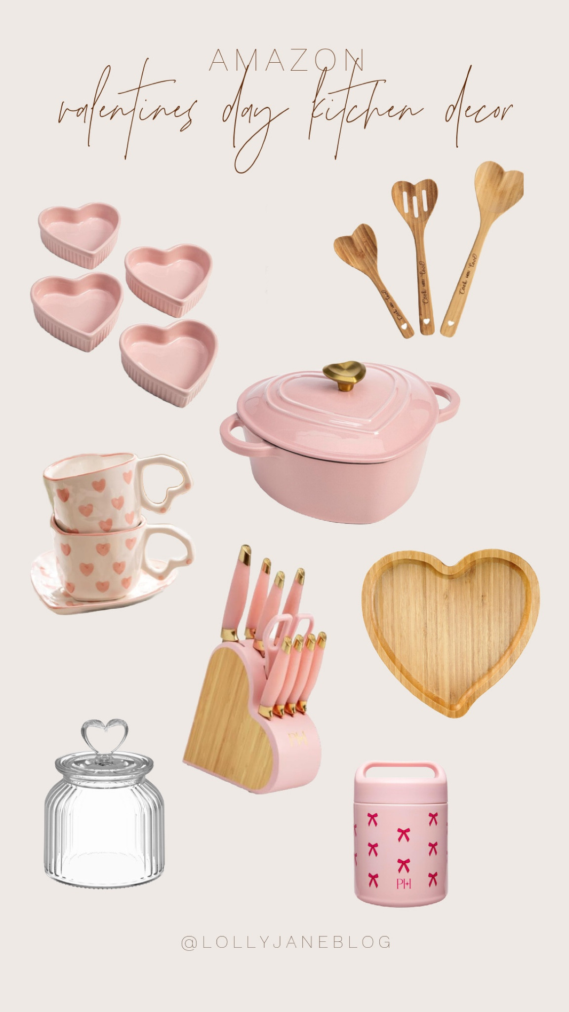 Amazon Valentine’s Day kitchen decor finds! 🩷 

Our love language is HOME DECOR! We love having special items for each season, Amazon always has the best options for every single holiday! Valentine’s Day is no exception! Heart shaped everything, and pink pink PINK! 🎀💕🫶🏻

#LTKGiftGuide #LTKMostLoved #LTKSeasonal