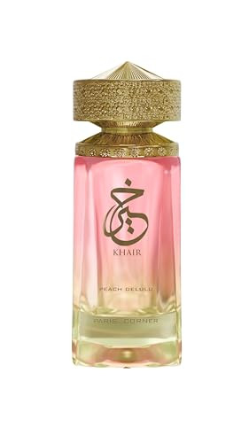 Paris Corner | Khair Peach Delulu Eau de Parfum for Women – 3.4 Fl Oz | Sophisticated Gourmand Perfume with Peach, Nectarine, Guava, Vanilla & Florals | Long Lasting Luxury Fragrance | Amazon (US)
