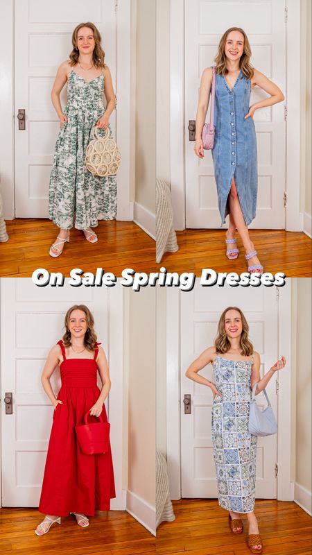 Abercrombie spring dresses all on sale. 
Xs in all besides denim dress. Denim v neck dress XS petite 


#LTKstyletip #LTKsalealert