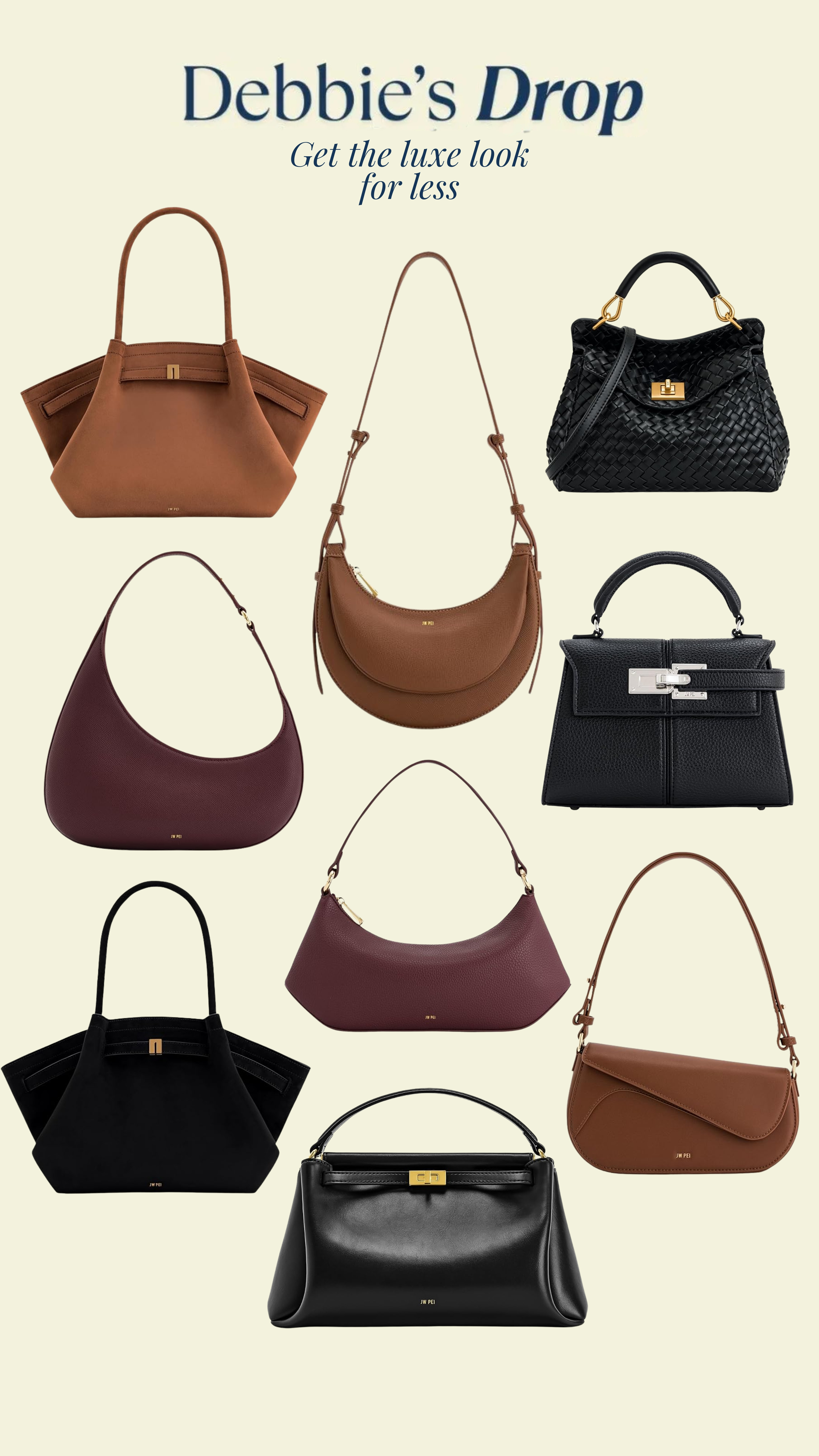 Get the luxe look for less with these JW Pei bags in the Amazon Prime sale ✨ 

 #LTKautumn #LTKsale #LTKbag