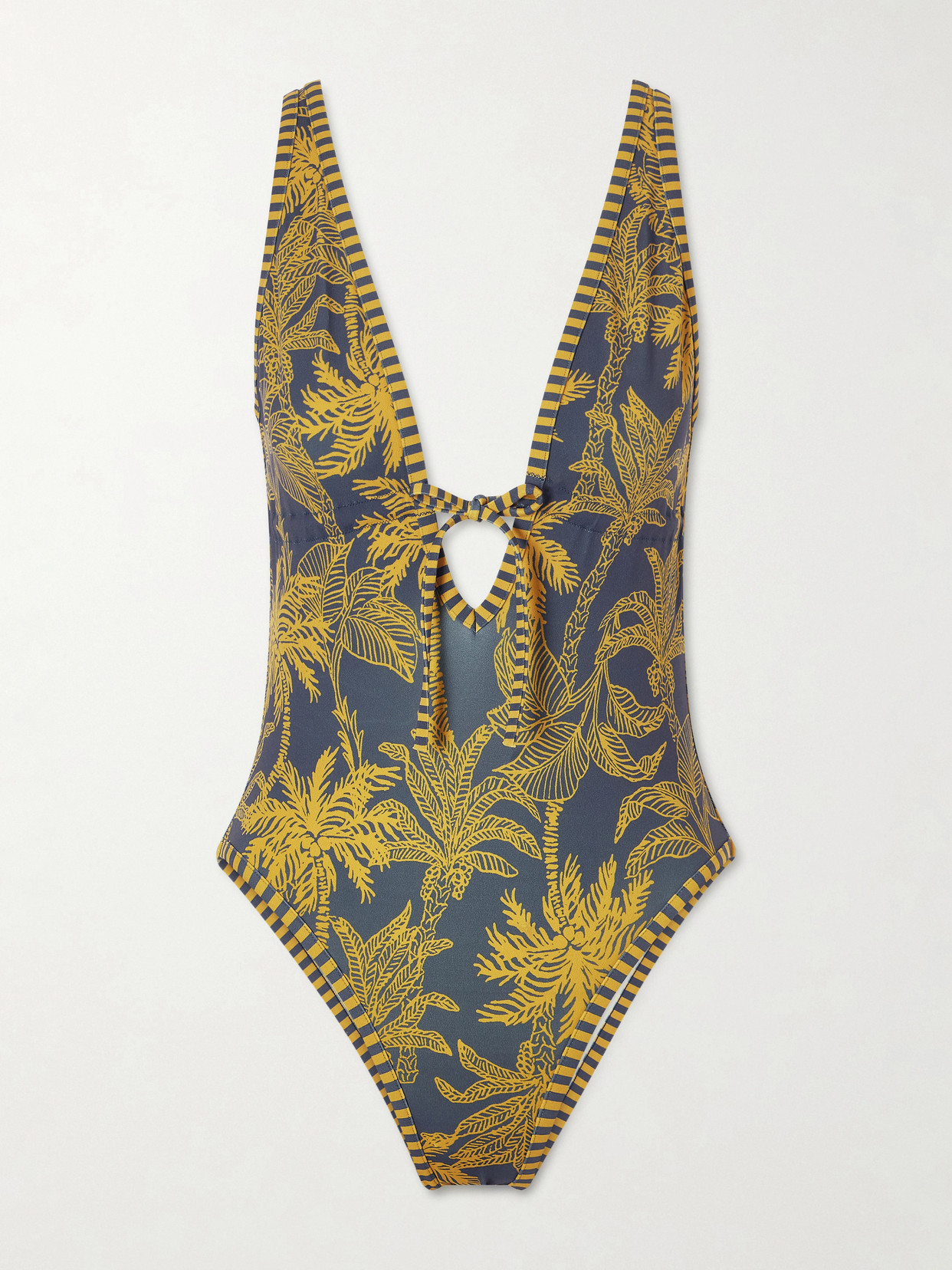 Eres - Destination Printed Swimsuit - Blue | NET-A-PORTER (US)