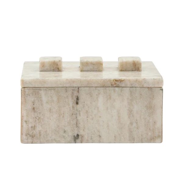 Combray Gray Marble Decorative Box | Wayfair North America