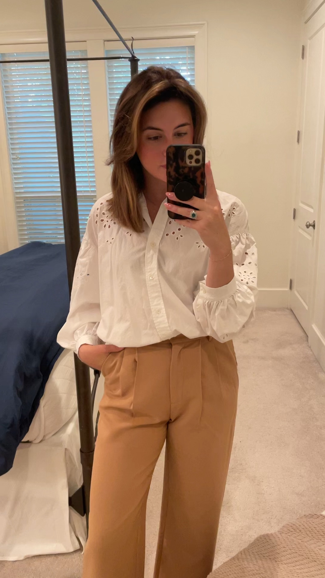 Simple work looks create an air of sophistication! These trousers are my favorite, I have them in navy as well 🤩

#LTKworkwear #LTKunder100 #LTKstyletip