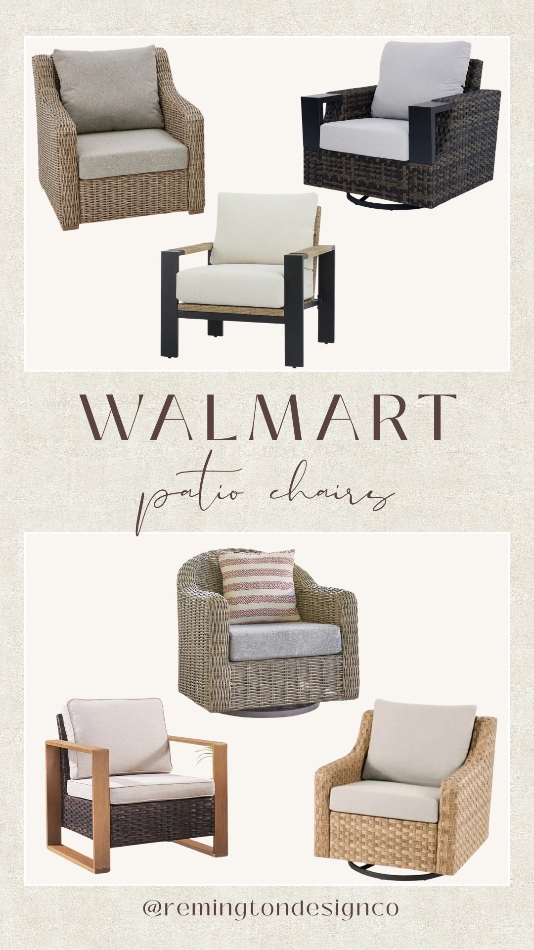Walmart patio chairs! Perfect for summer patio season!

#LTKHome #LTKSeasonal