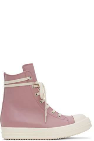 Pink High Sneakers | SSENSE