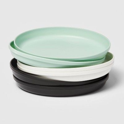 7.3" 6pk Plastic Kids' Dinner Plates - Pillowfort™ | Target