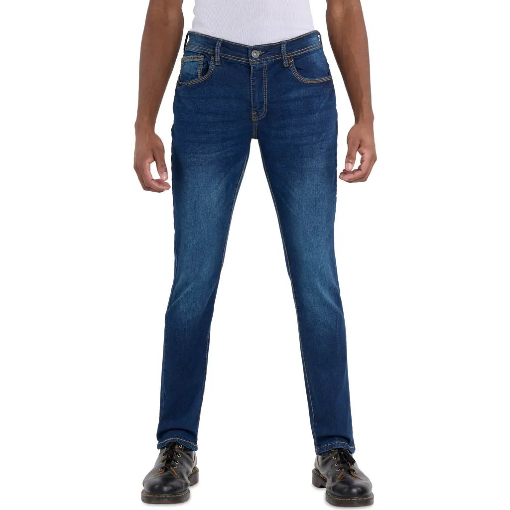 XRAY Saddle Stitch Stretch Straight Leg Jeans in Indigo at Nordstrom Rack, Size 34 X 32 | Nordstrom Rack