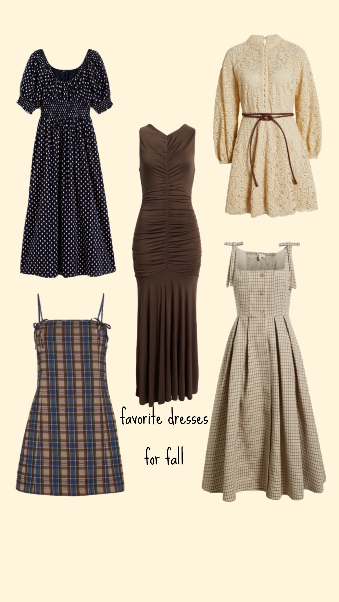Favorite dresses for fall 🍁

#LTKU #LTKPetite #LTKSeasonal