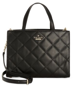 kate spade new york Small Quilted Sam Satchel | Macys (US)