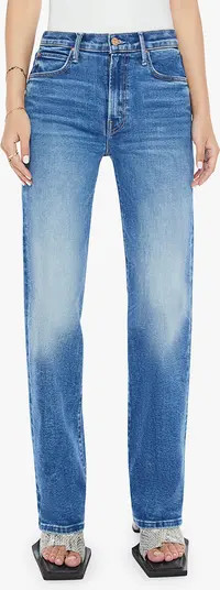 Lil Kick It High Waist Straight Leg Jeans | Nordstrom