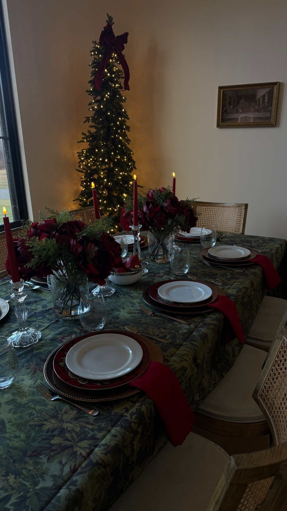 Linked what I could from my thanksgiving tablescape! Dining furniture included. Everything not linked is old or from homegoods 