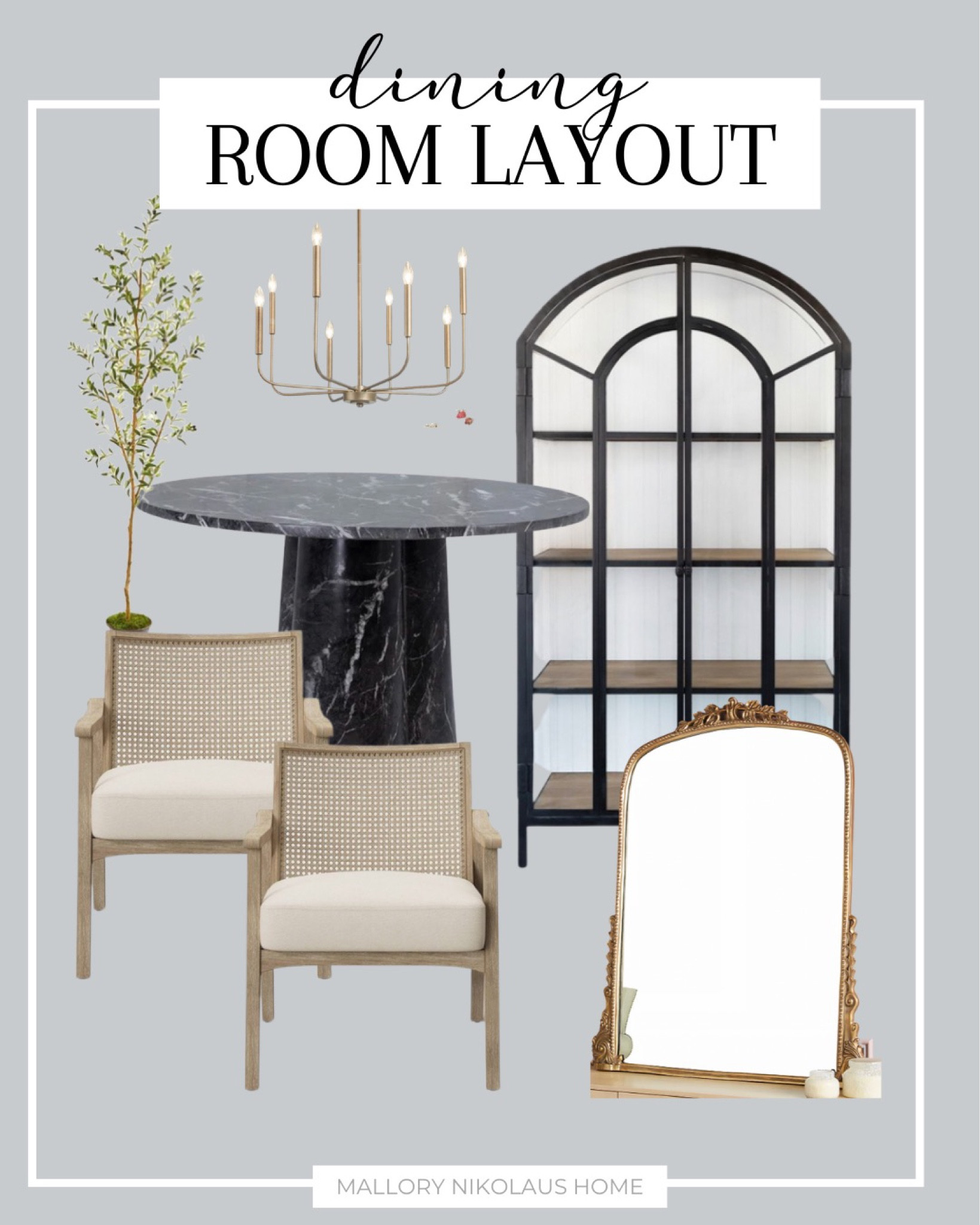 This dreamy dining room is so stunning! 😍 I love the arched cabinet and marble table!

#LTKhome #LTKstyletip #LTKsalealert