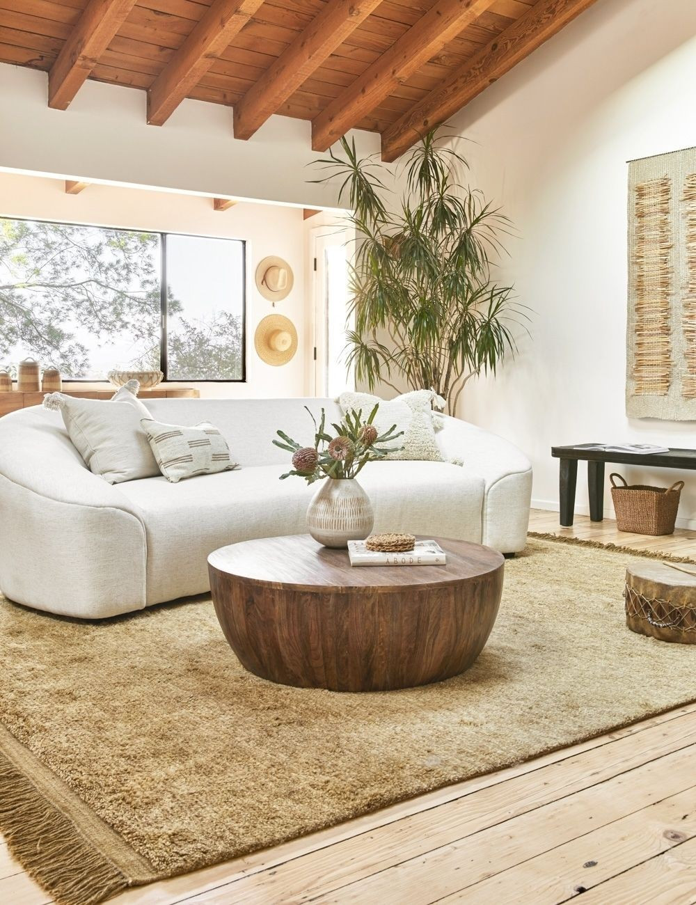 Arteriors Jacob Round Coffee Table | Lulu and Georgia 