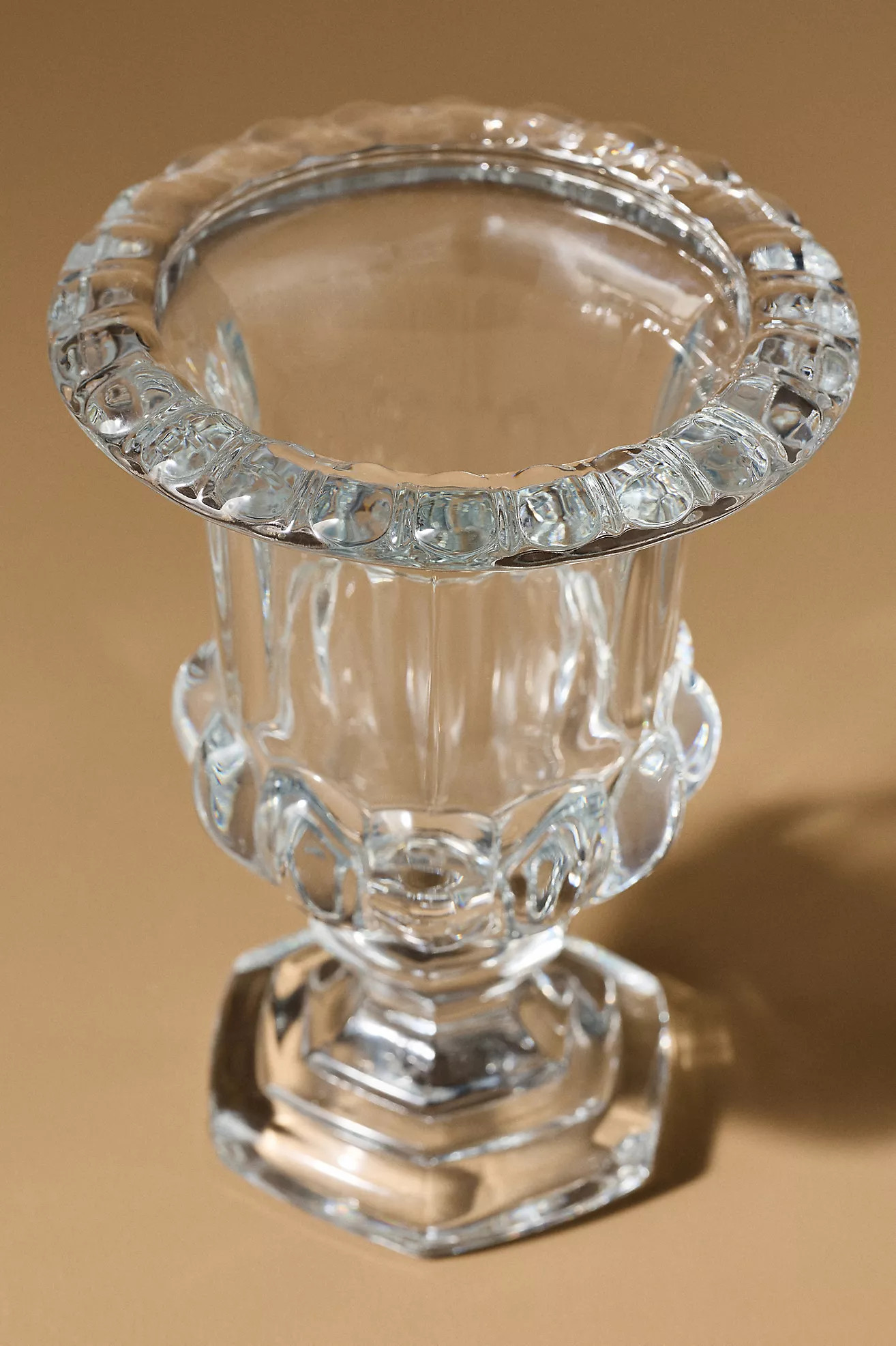 Iris Pressed Glass Vase | Anthropologie (US)