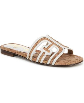 Bay Slip-On Flat Leather Casual Sandals | Macy's