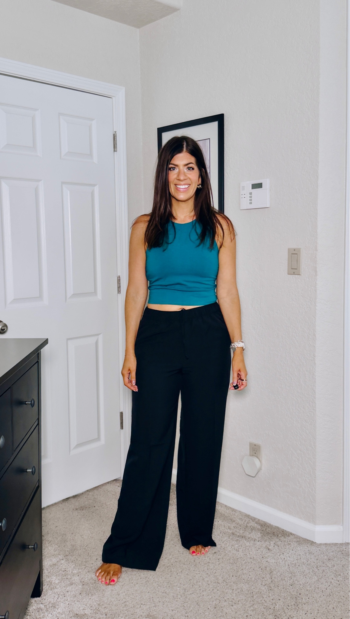 Old navy try on
In a medium active tank and medium tall
Pull on trouser

#LTKSaleAlert #LTKMidsize #LTKWorkwear